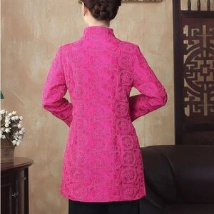 Traditional Chinese Outer Jacket with Secondary Traditional Inner Jacket Size L